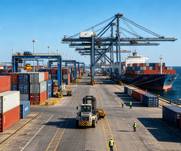 策勒港口码头
